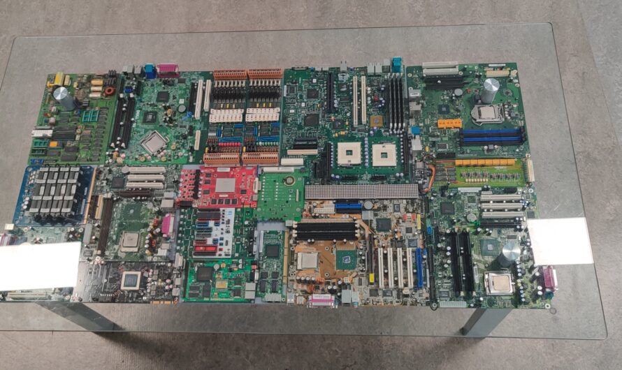 The Circuit Board Coffee Table